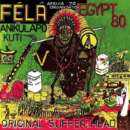 Original Sufferhead LP by Fela Kuti album artwork