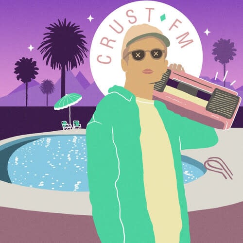 Crust FM LP by Engelwood album artwork