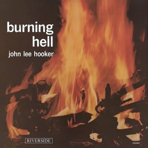 Burning Hell LP by John Lee Hooker album artwork