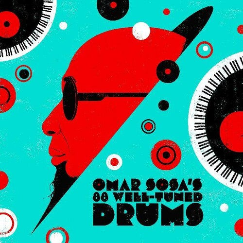 Omar Sosa's 88 Well-Tuned Drums LP by Omar Sosa album artwork