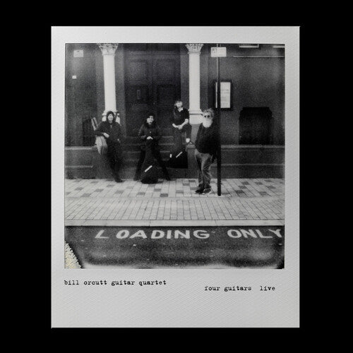 Four Guitars Live 2LP by Bill Orcutt Guitar Quartet album artwork