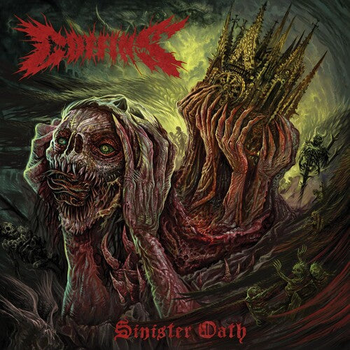 Sinister Oath LP by Coffins album artwork