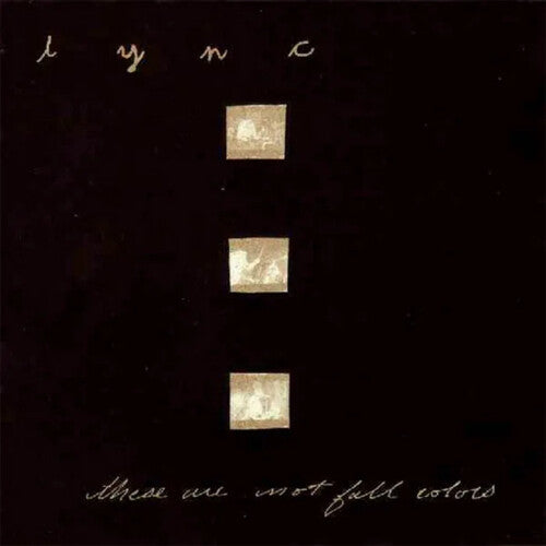 These are not Fall Colours 2LP by Lync album artwork