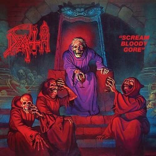 Scream Bloody Gore LP by Death album artwork