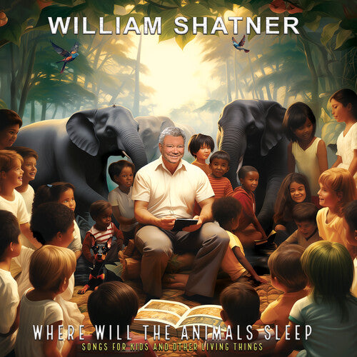 Where Will the Animals Sleep LP by William Shatner album artwork