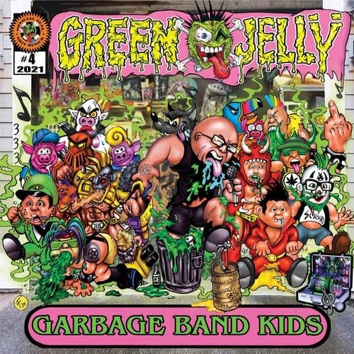 Garbage Band Kids LP by Green Jelly album artwork