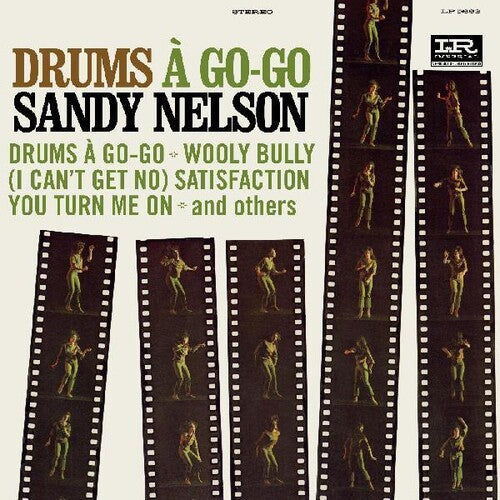 Drums A Go-Go LP by Sandy Nelson album artwork