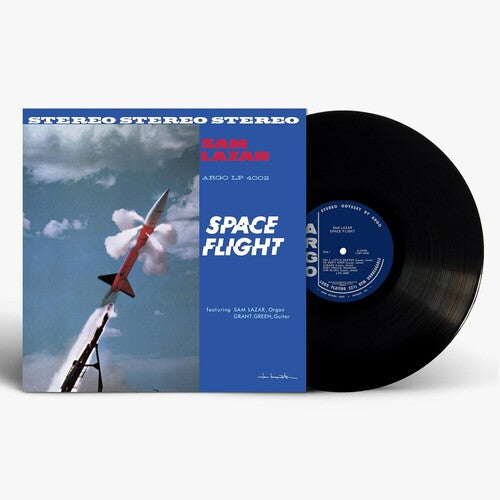 Space Flight LP by Sam Lazar album artwork