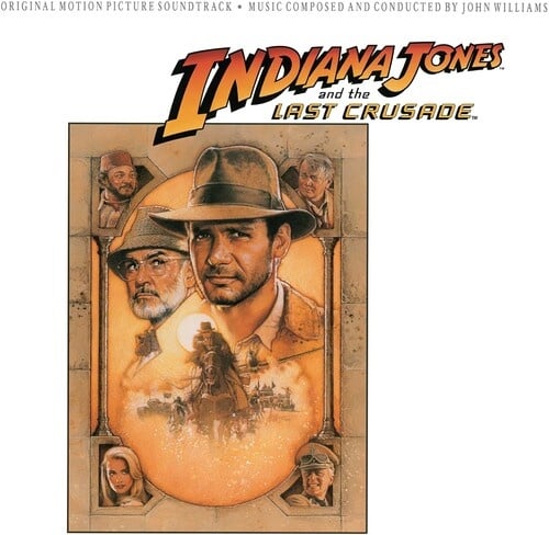 Indiana Jones and the Last Crusade Soundtrack by Various Artists album artwork
