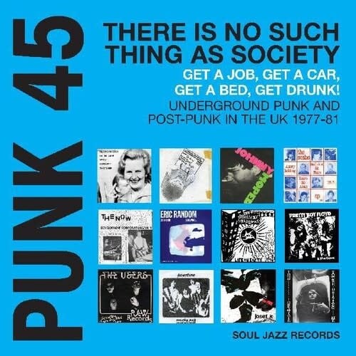 PUNK 45: Underground Punk and Post-Punk in the UK '77-'81 2LP by Various album artwork