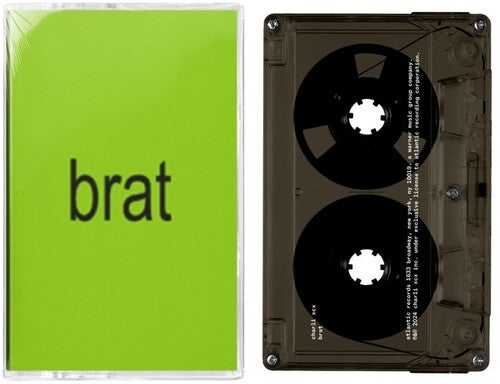 Brat CASSETTE by Charli XCX album artwork