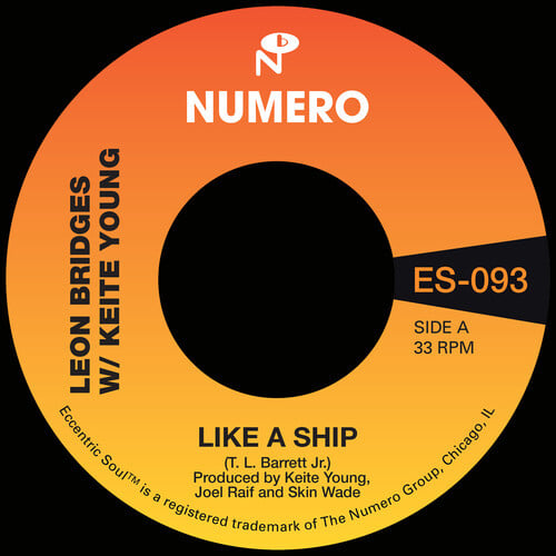Like a Ship 7" by Leon Bridges album artwork