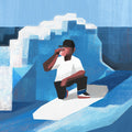 Out of the Blue LP by Blu & Shafiq Husayn album artwork