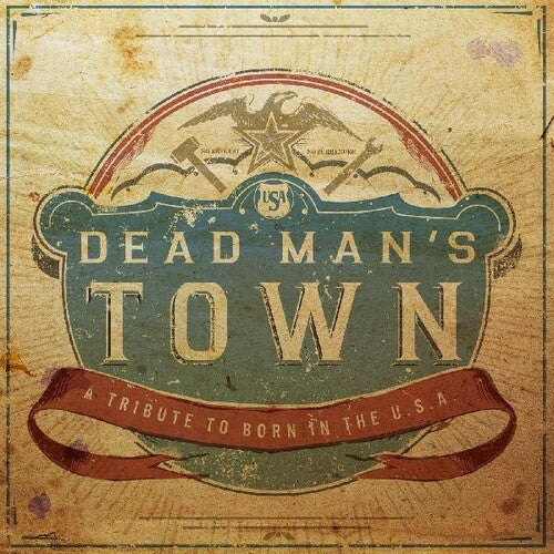 Dead Man's Town; A Tribute to Born in the U.S.A. LP by Various album artwork