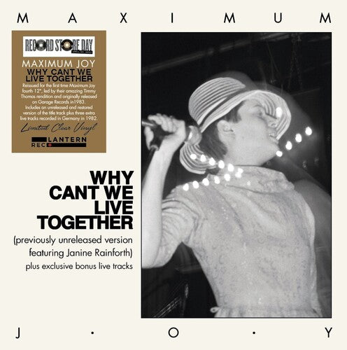 Why Can't We Live Together LP by Maximum Joy album artwork