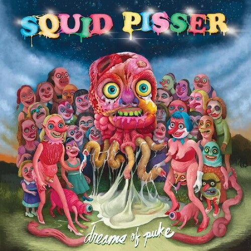 Dreams of Puke LP by Squid Pisser album artwork