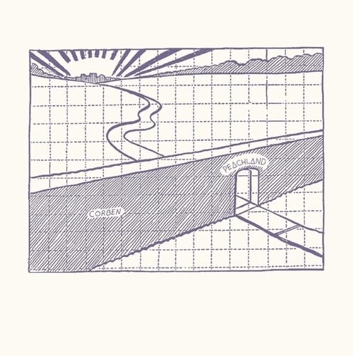 Peachland LP by Corben album artwork