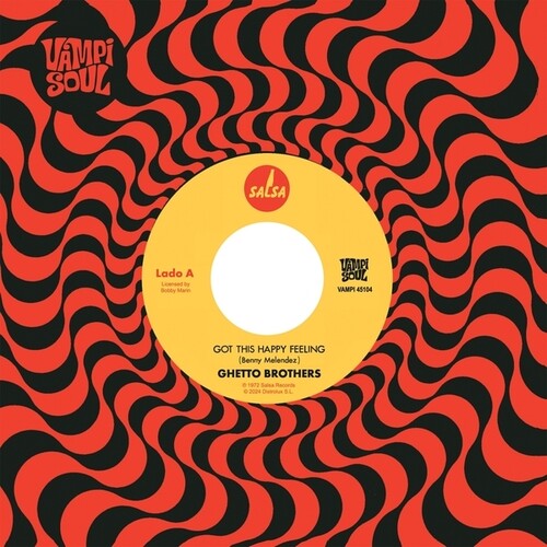 Got This Happy Feeling/ Girl From The Mountain 7" by The Ghetto Brothers album artwork