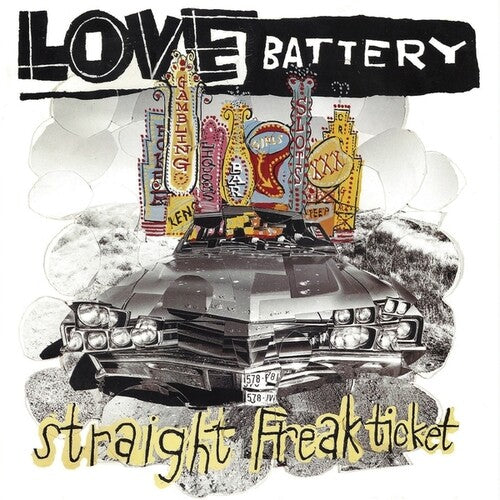 Straight Freak Ticket LP by Love Battery album artwork
