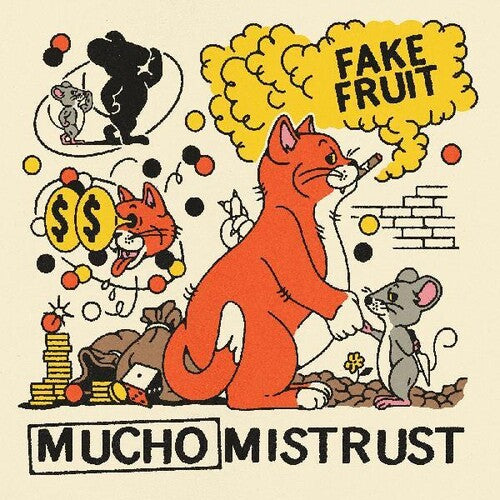 Mucho Mistrust LP by Fake Fruit album artwork