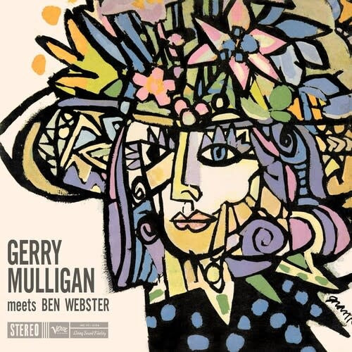 meets Ben Webster LP by Gerry Mulligan album artwork