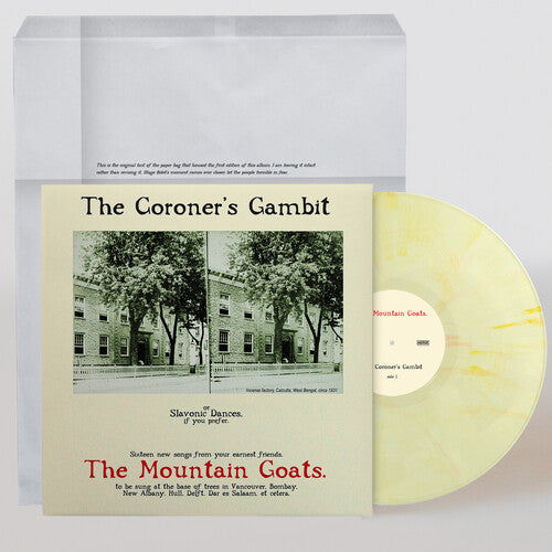 The Coroner's Gambit LP by The Mountain Goats album artwork