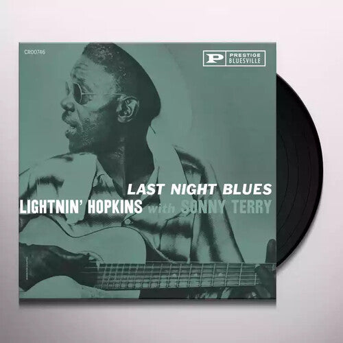 Last Night Blues (w/ Sonny Terry) LP by Lightnin' Hopkins album artwork