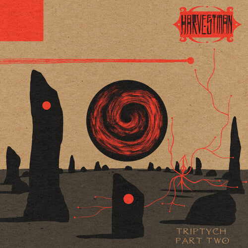 Triptych: Part Two LP by Harvestman album artwork