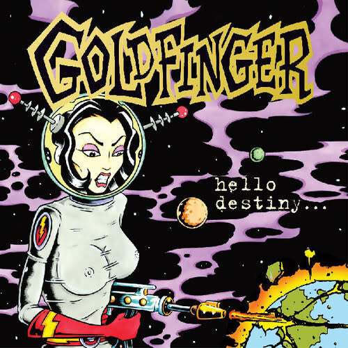 Hello Destiny LP by Goldfinger album artwork