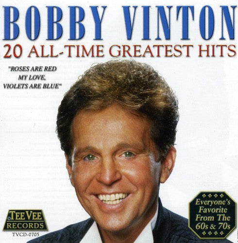20 All-Time Greatest Hits CD by Bobby Vinton album artwork
