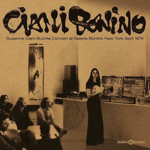 Buchla Concert At Galeria Bonino New York April LP by Suzanne Ciani album artwork