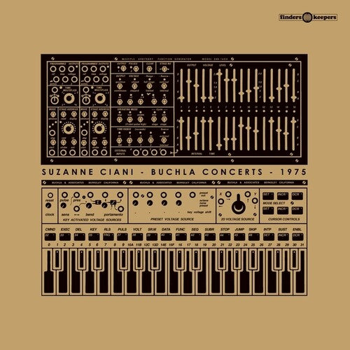 Buchla Concerts 1975 (2024 Version) LP by Suzanne Ciani album artwork