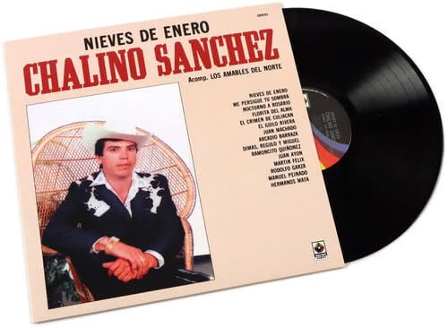 Nieves de Enero LP by Chalino Sanchez album artwork