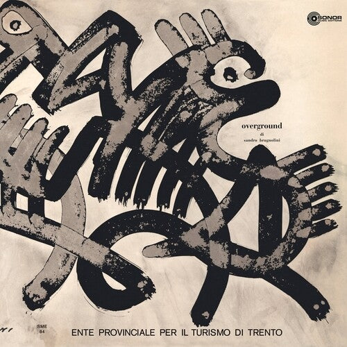 Overground LP by Sandro Brugnolini album artwork