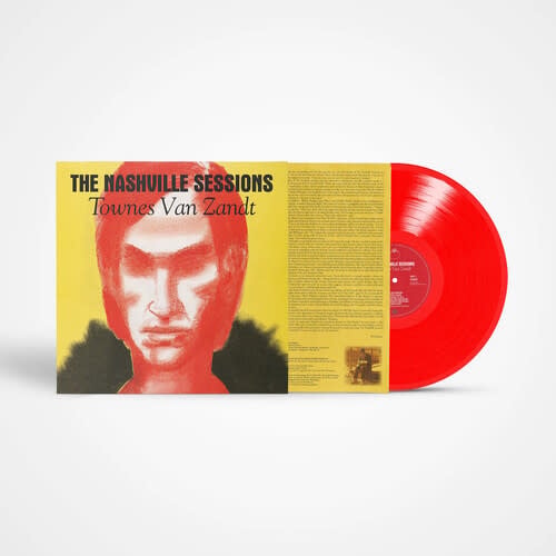 Nashville Sessions LP by Townes Van Zandt album artwork