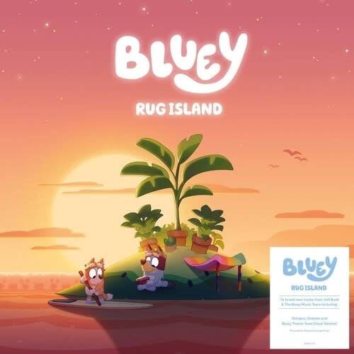 Rug Island LP by Bluey album artwork