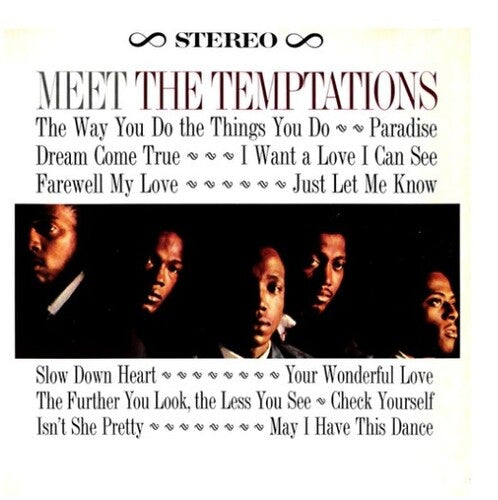 Meet The Temptations LP by The Temptations album artwork