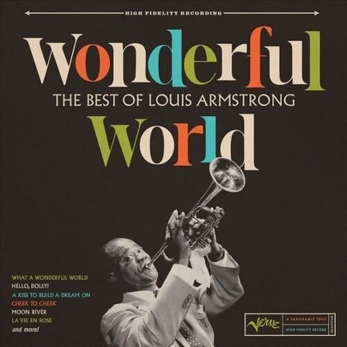 Wonderful World: The Best of... LP by Louis Armstrong album artwork
