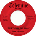 Can't Call me Baby/Take a Chance 7" by Thee Sinseers album artwork