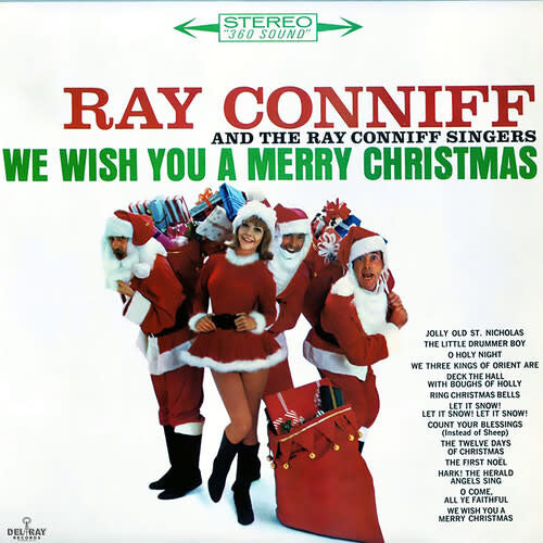 We Wish You A Merry Christmas LP by Ray Conniff album artwork