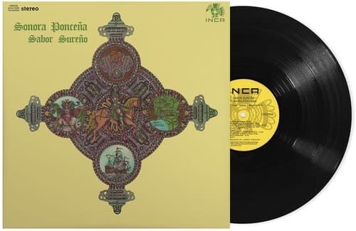 Sabor Sureno LP by Sonora Poncena album artwork