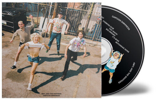 Cartoon Darkness CD by Amyl and The Sniffers album artwork