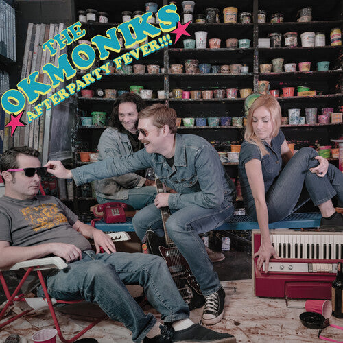 Afterparty Fever!!! LP by The Okmoniks album artwork