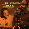 Webster, Ben Meets Oscar Peterson LP by Ben Webster album artwork