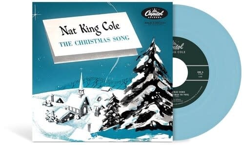 The Christmas Song 7" by Nat King Cole album artwork