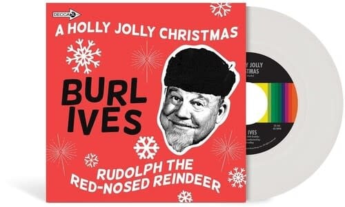 Holly Jolly Christmas 7" by Burl Ives album artwork