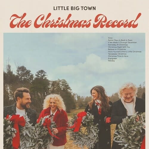 The Christmas Record LP by Little Big Town album artwork