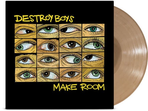 Make Room LP by Destroy Boys album artwork