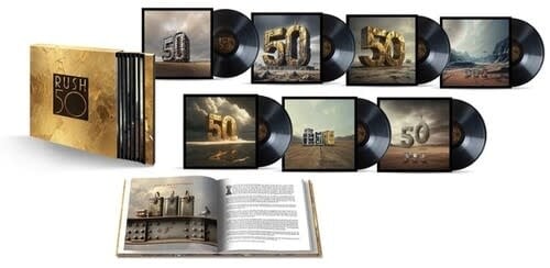 50 (Deluxe) 7LP by Rush album artwork