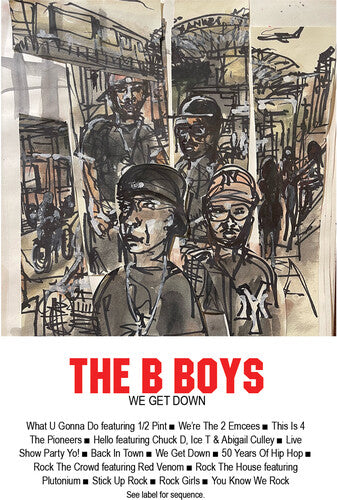 We Get Down CASSETTE by B Boys album artwork